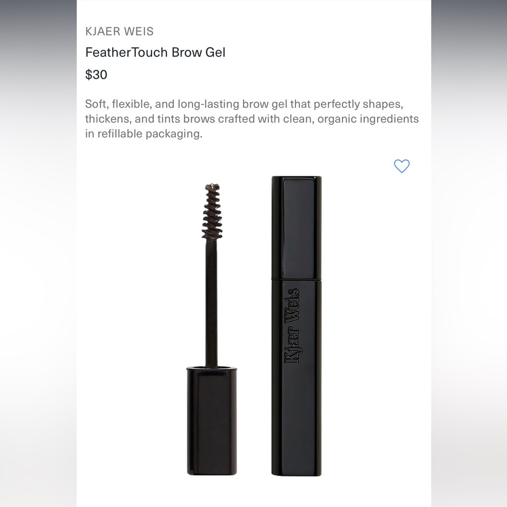 Kjaer Weis brow gel- medium brown